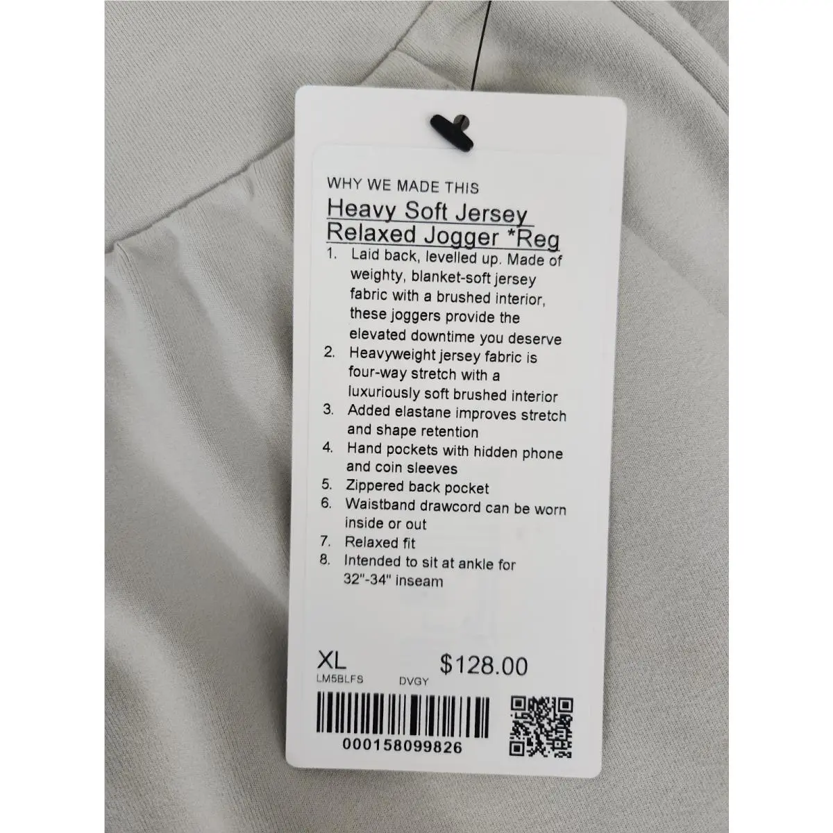 Lululemon clothing - Dove Grey 6