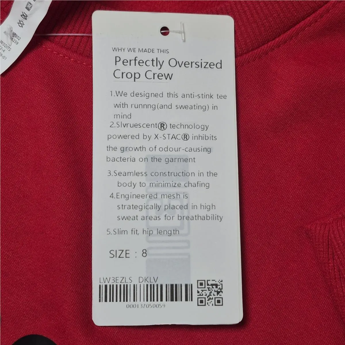 Lululemon clothing - Red 4