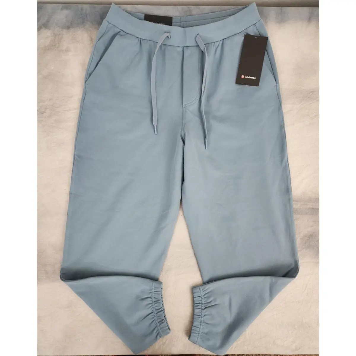 Lululemon Heavy Soft Jersey Relaxed Jogger Regular Steel Blue Men`s Large