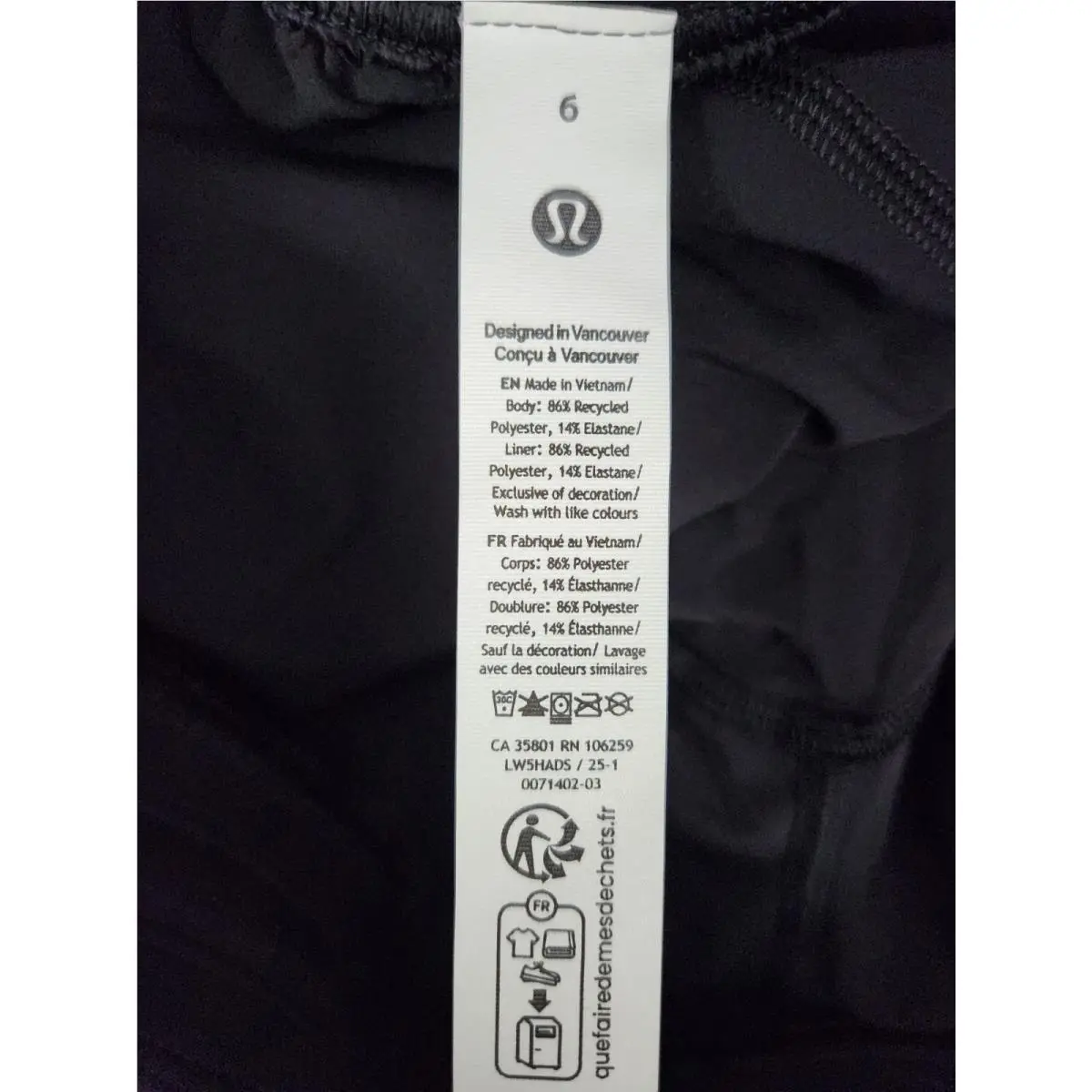 Lululemon clothing - Black 4