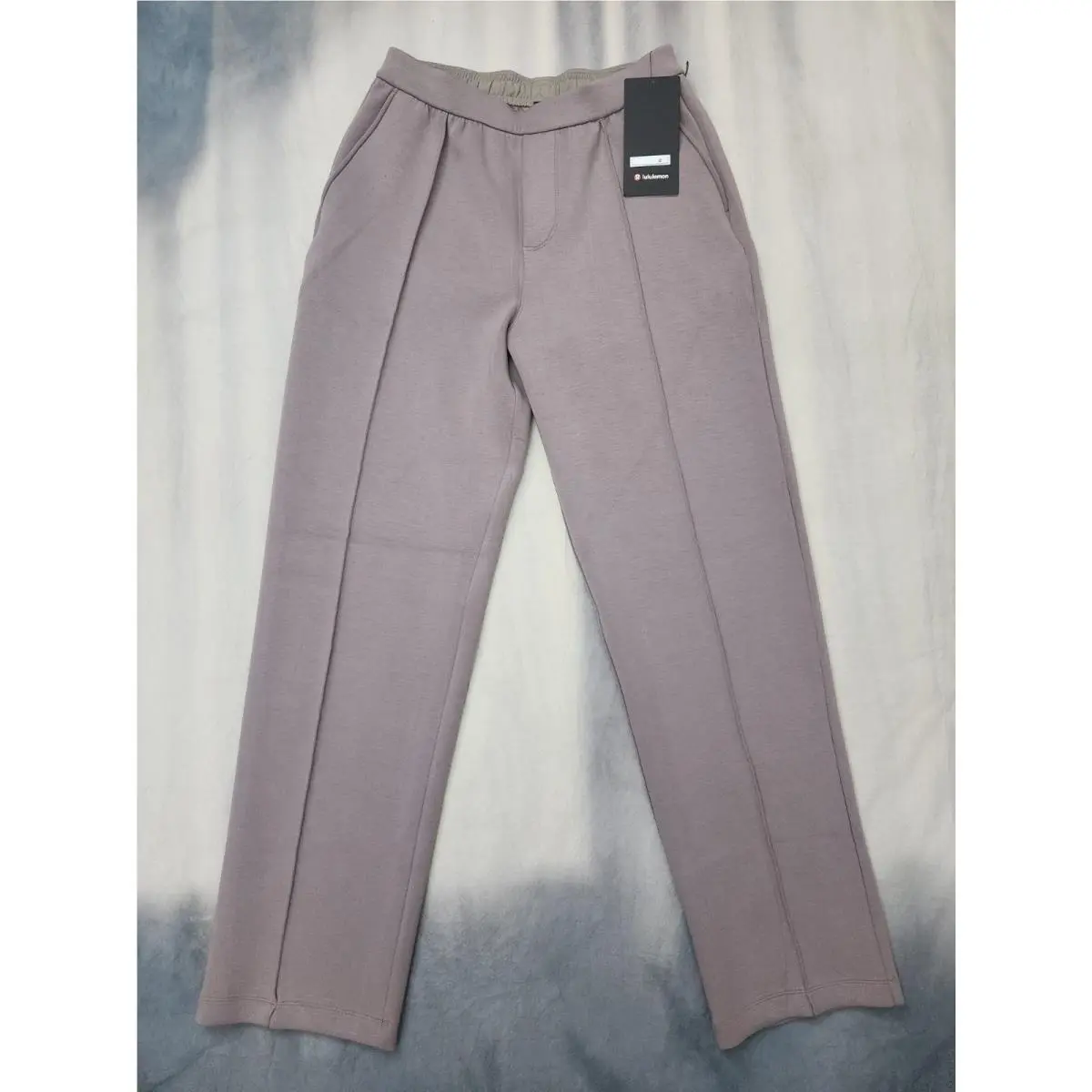 Lululemon Smooth Spacer Pintuck Pant Regular Men`s Size Small Warm Ash Gray