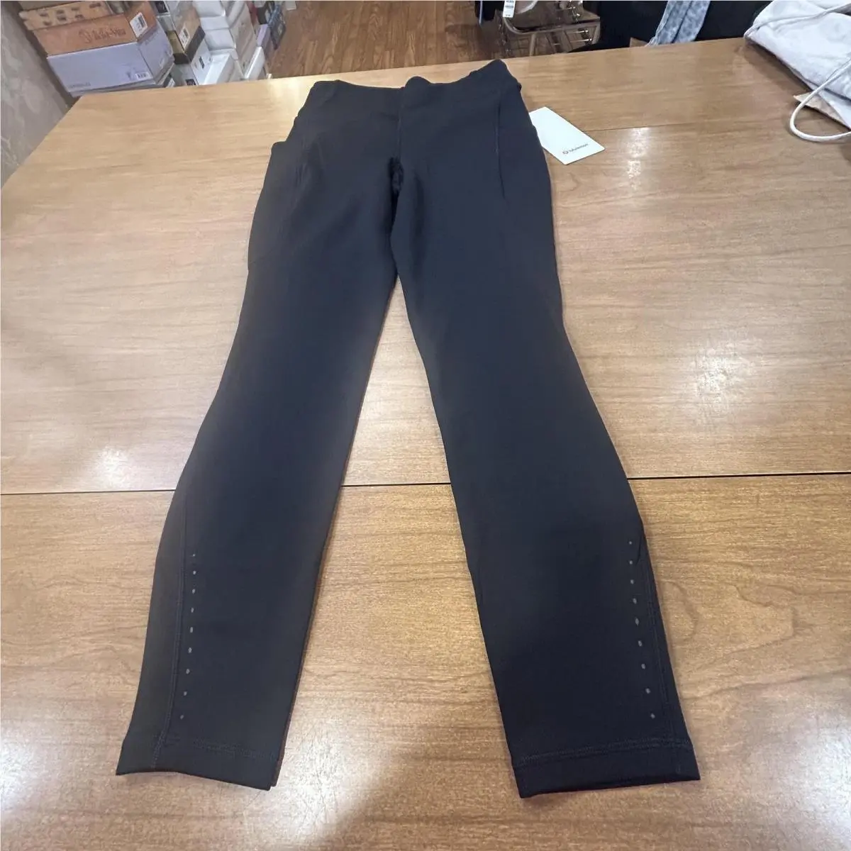 Lululemon Pants Womens 6 Black Fast Free HR Thermal Tight 25 Running LW5FMAS