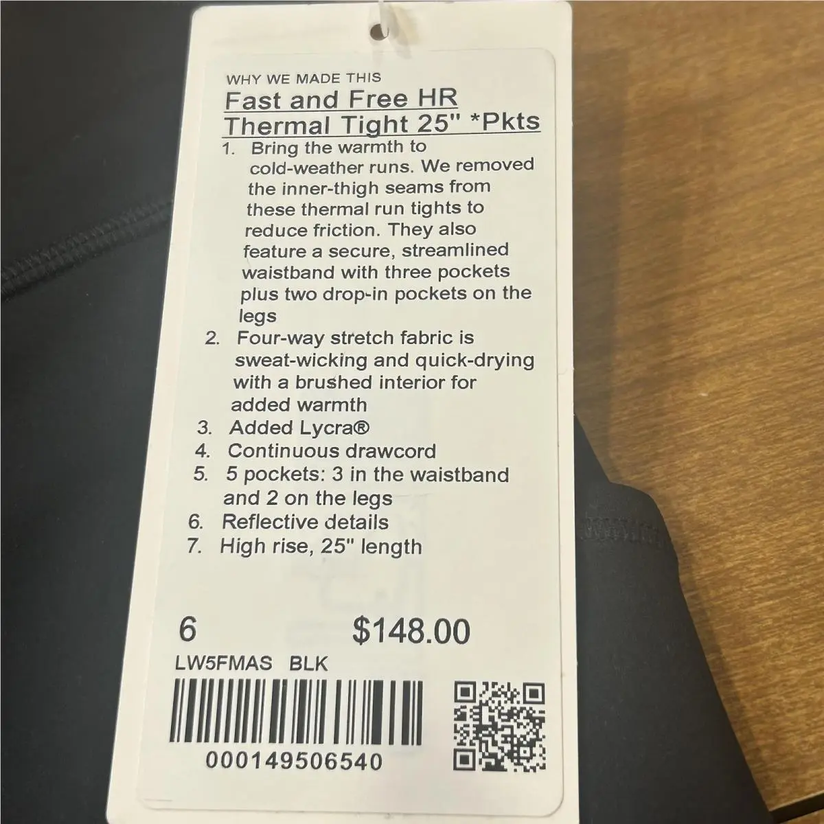 Lululemon clothing - Black 2