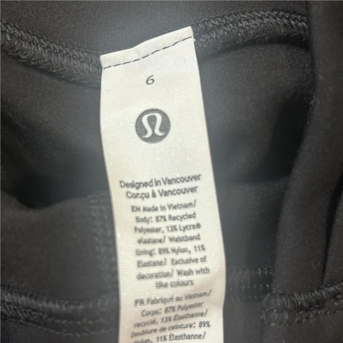 Lululemon clothing - Black 3