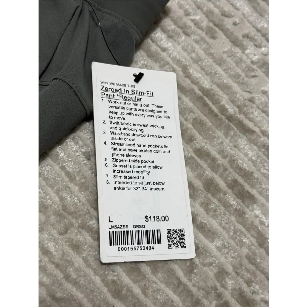 Lululemon clothing - Green 4