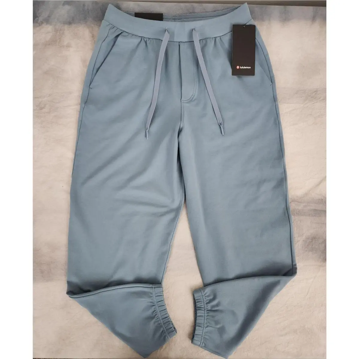 Lululemon Heavy Soft Jersey Relaxed Jogger Regular Steel Blue Men`s Medium
