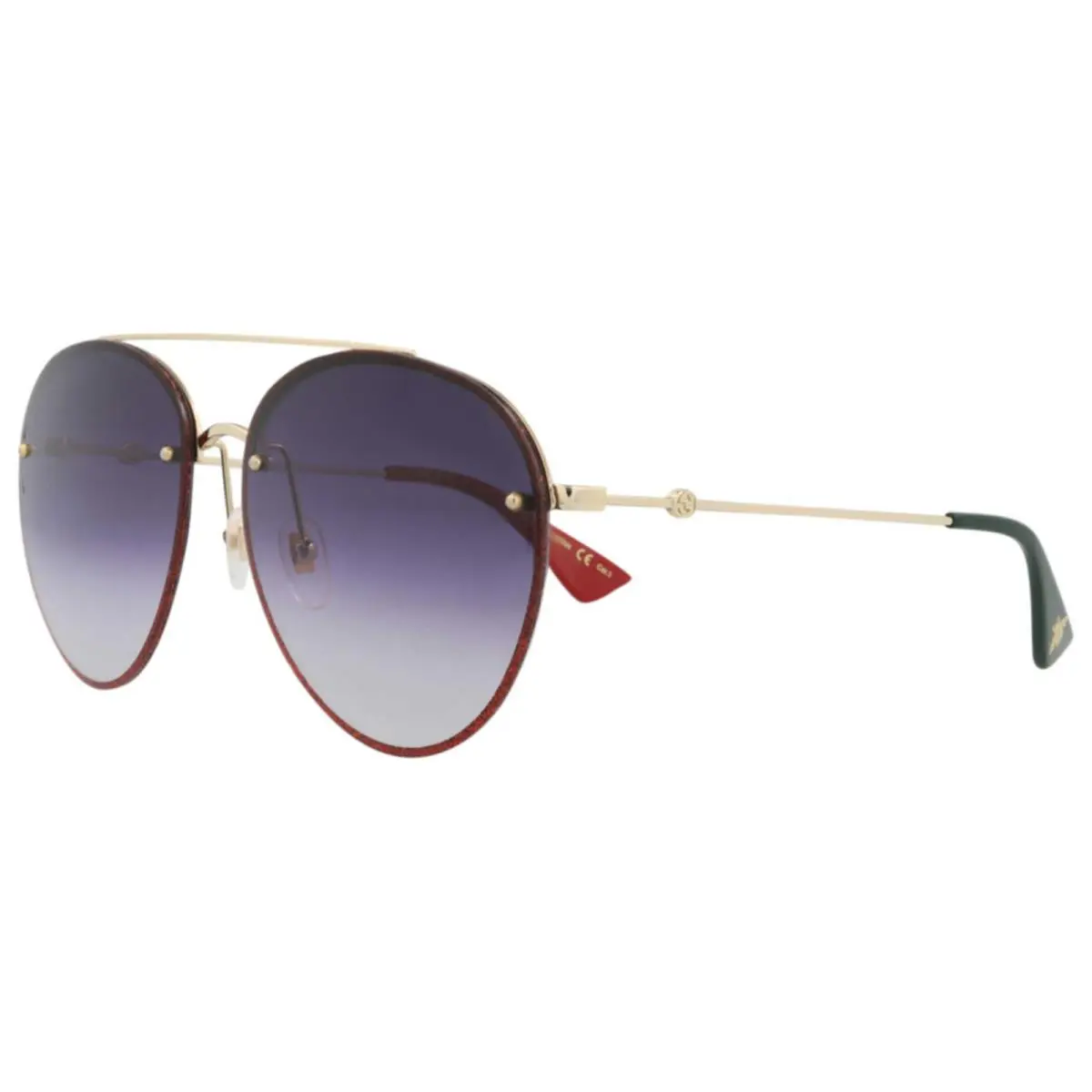 Gucci GG0351S-30002887-001 Sunglasses 62mm