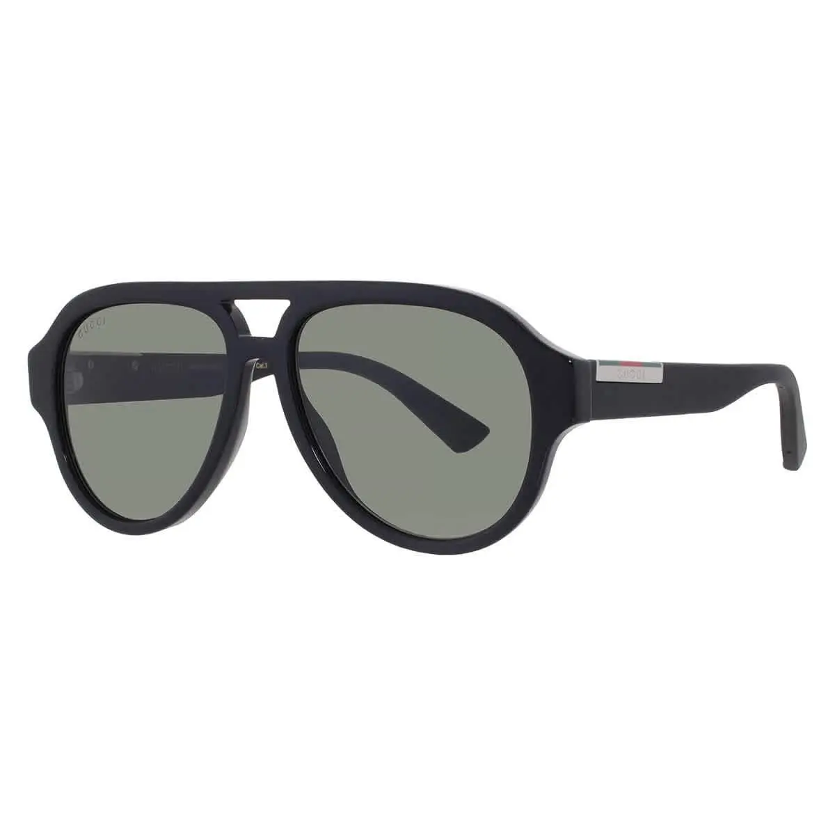 Gucci Grey Pilot Men`s Sunglasses GG2088S 001 55 GG2088S 001 55