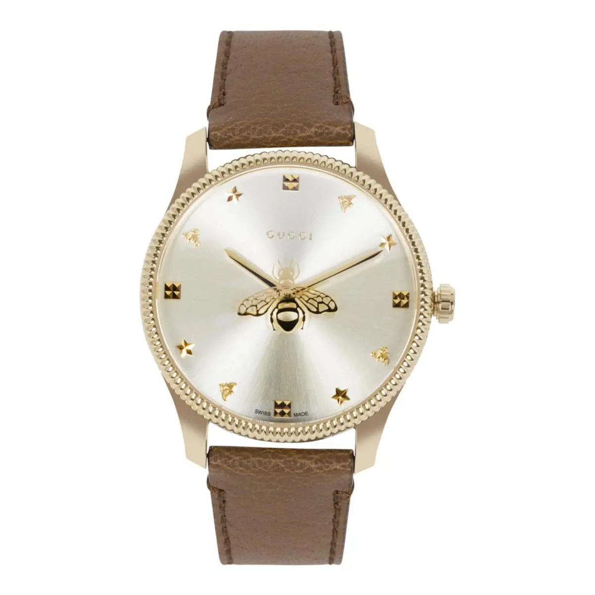 Womens Gold 36mm Strap Fashion Watch by Gucci