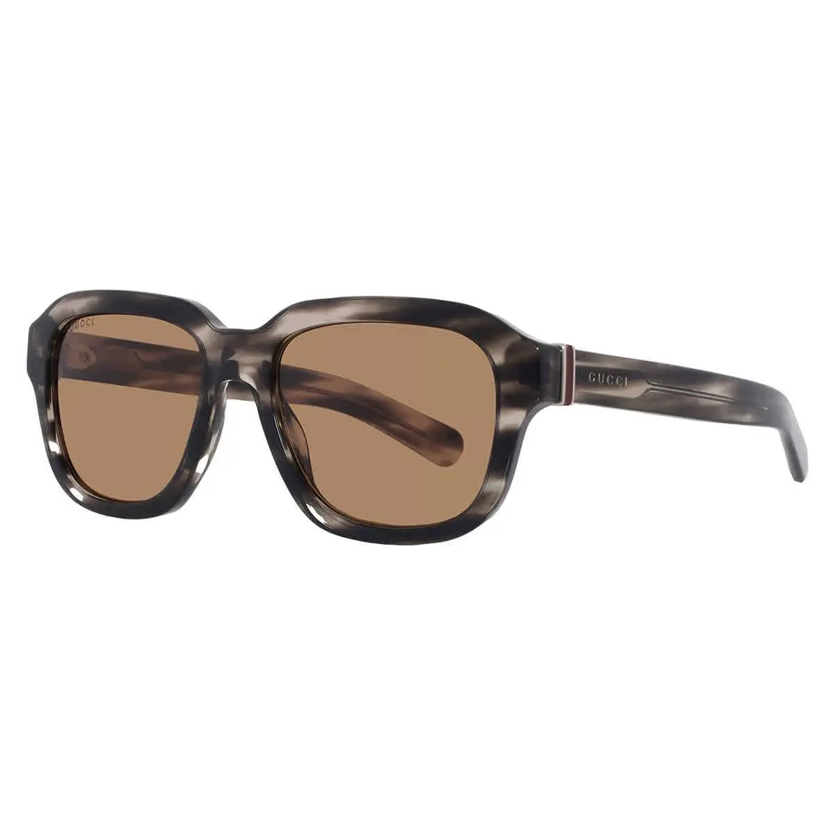 Brown Square Men`s Sunglasses GG1508S 003 55 GG1508S 003 55 by Gucci