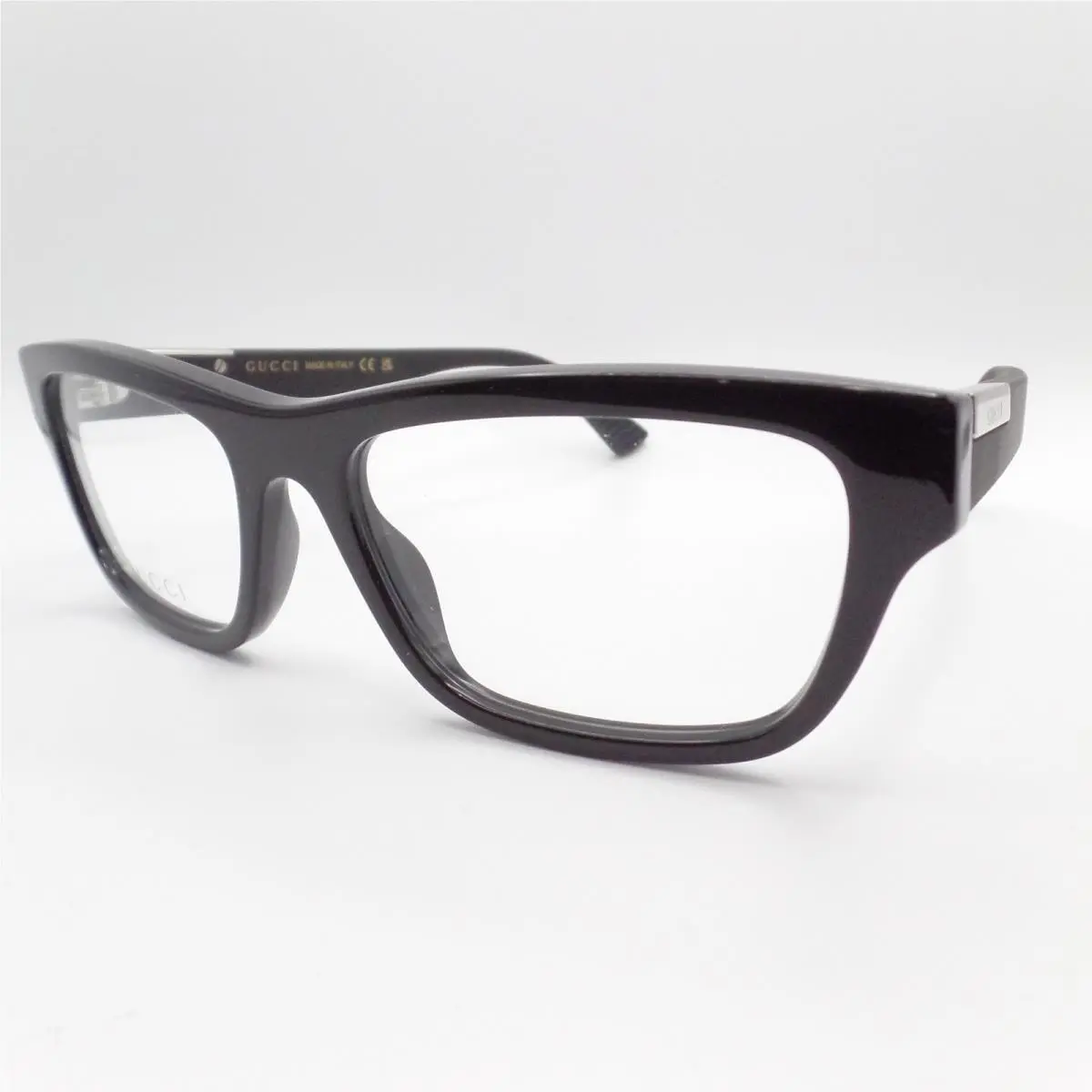 Gucci GG20910 005 Black Red Green 55 RX Eyeglasses Frames