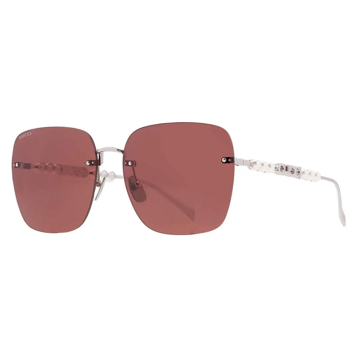 Brown Square Ladies Sunglasses GG1923SA 002 63 GG1923SA 002 63 by Gucci