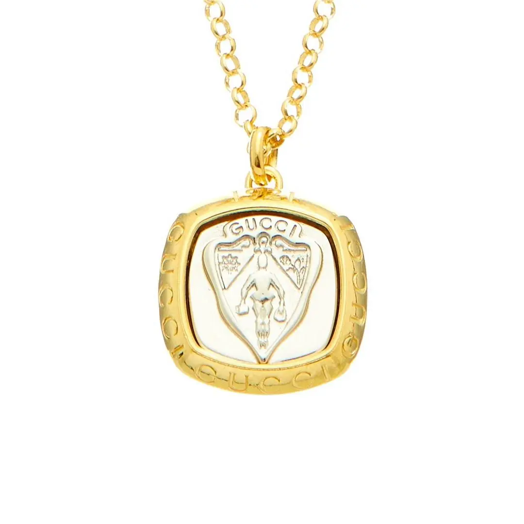 Gucci Crest Necklace Women`s Os