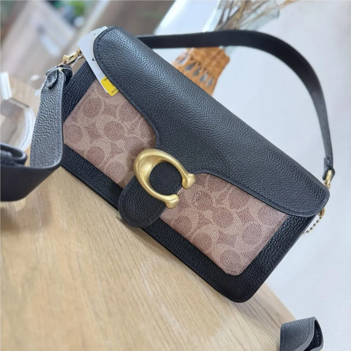 Valentine`s Day Coach Tabby 26 with Signature Canvas 79337 Shoulder Bag
