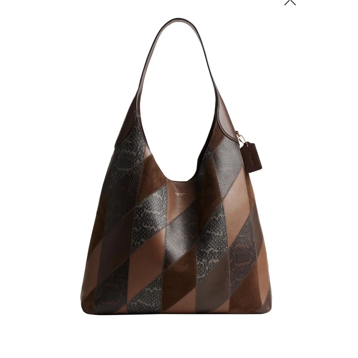 Coach Brooklyn Extra-large Snakeskin Patchwork Shoulder Bag 39