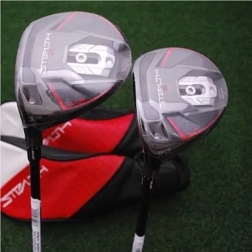 Taylormade`s 2023 Stealth 2 Plus Fairway- Left Hand -mitsubishi Kai`li Red Stiff
