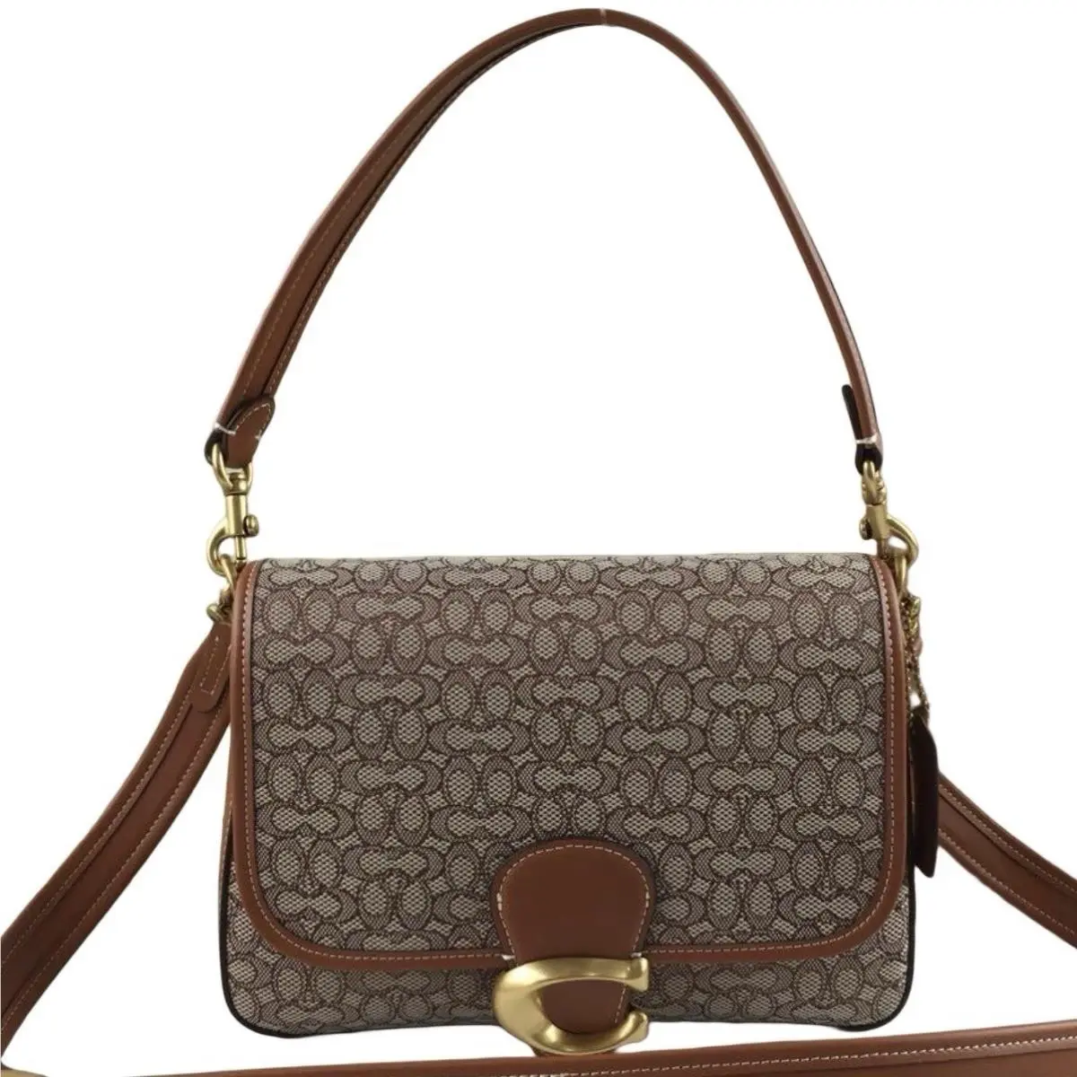 Coach Tabby Shoulder Bag 26 CA105 Signature Canvas