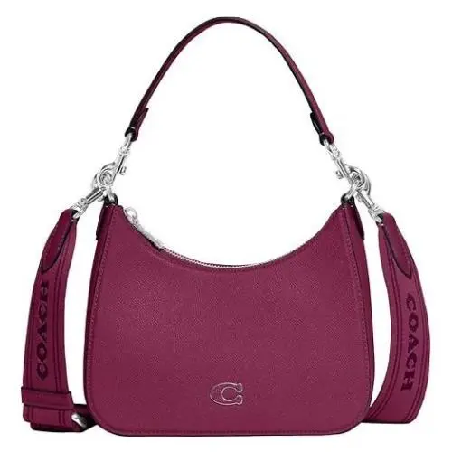 Coachunisex Hobo Crossbody Bag in Crossgrain Leather. Valued