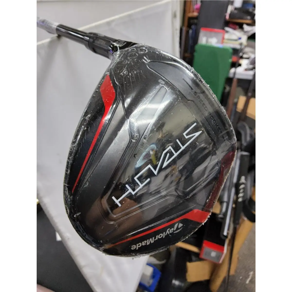 Left Handed Taylormade Stealth 15 3 Wood Regular Graphics Worn no Cov