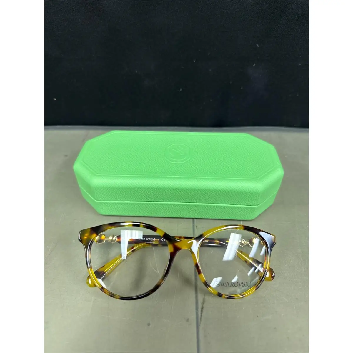 Womens Sk2019 Round Eyewear Frames by Swarovski