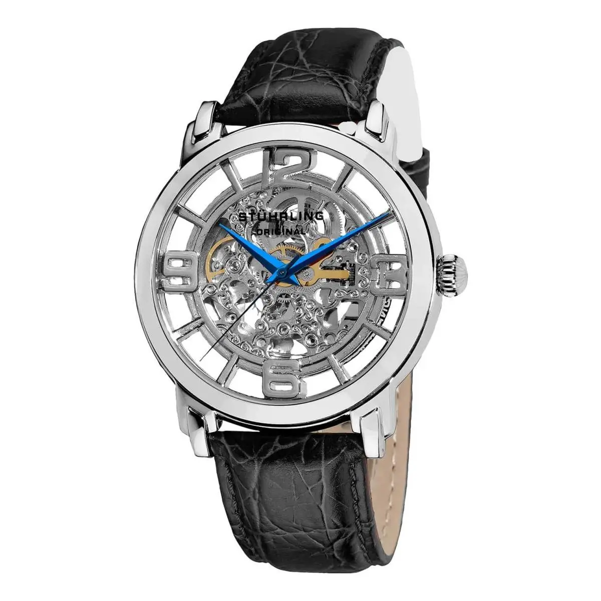 Stuhrling 165B 331554 Lifestyle Winchester Grand Automatic Skeleton Mens Watch