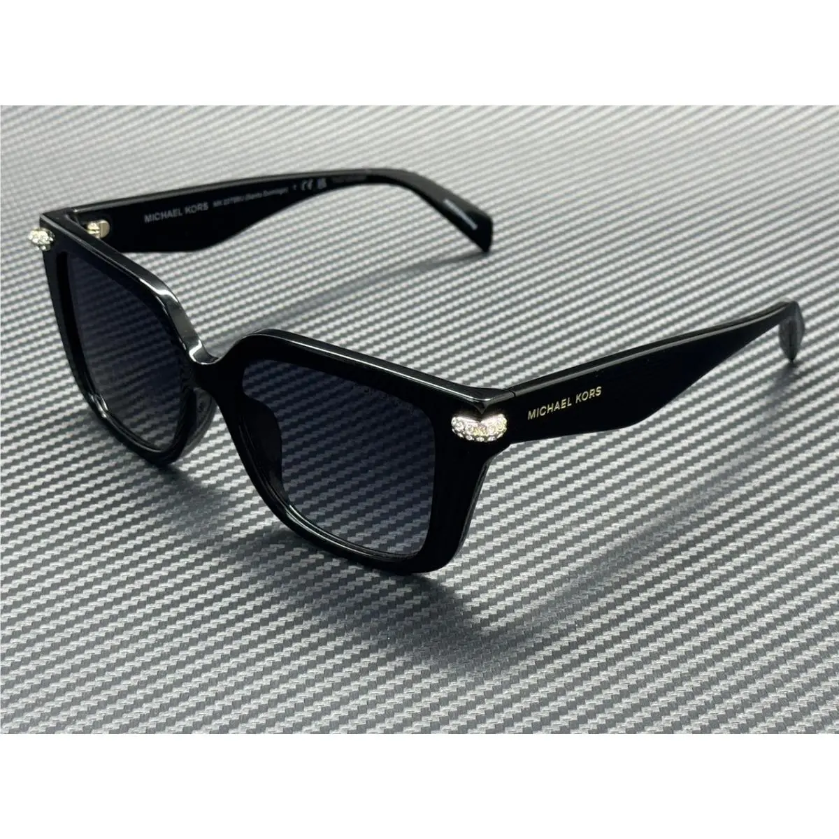 Michael Kors MK2275BU 3005T3 Black Grey Gradient Polarized 54 mm Sunglasses