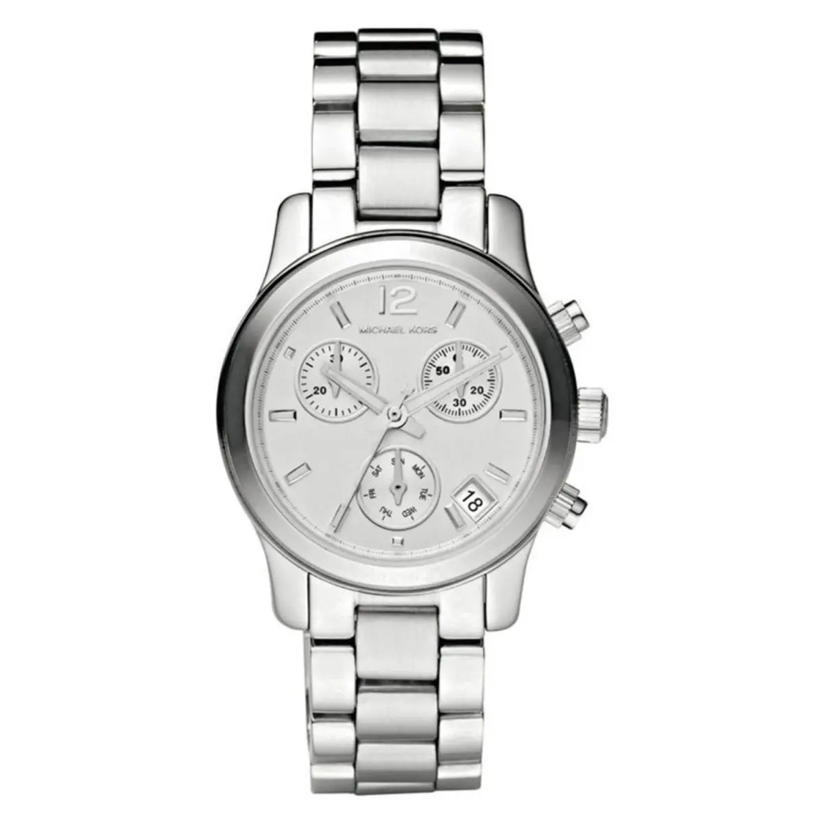 Michael Kors Women`s Runaway Silver Dial Watch - MK5428