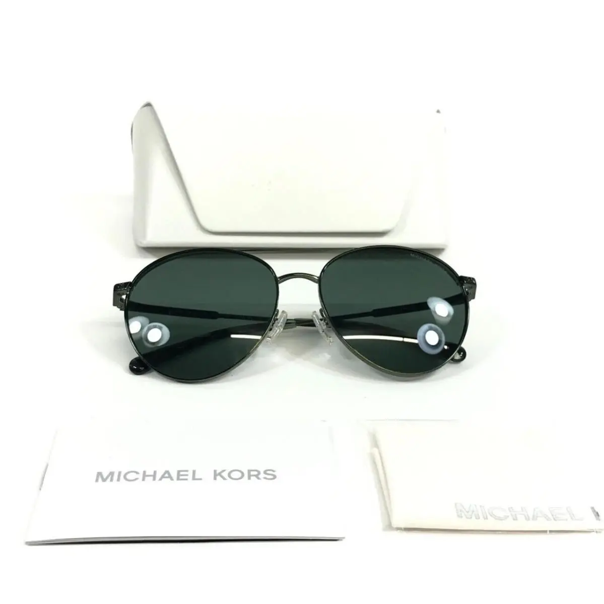 Sunglasses MK1138 Arches 18943H Green Frames w/ Green Lenses by Michael Kors