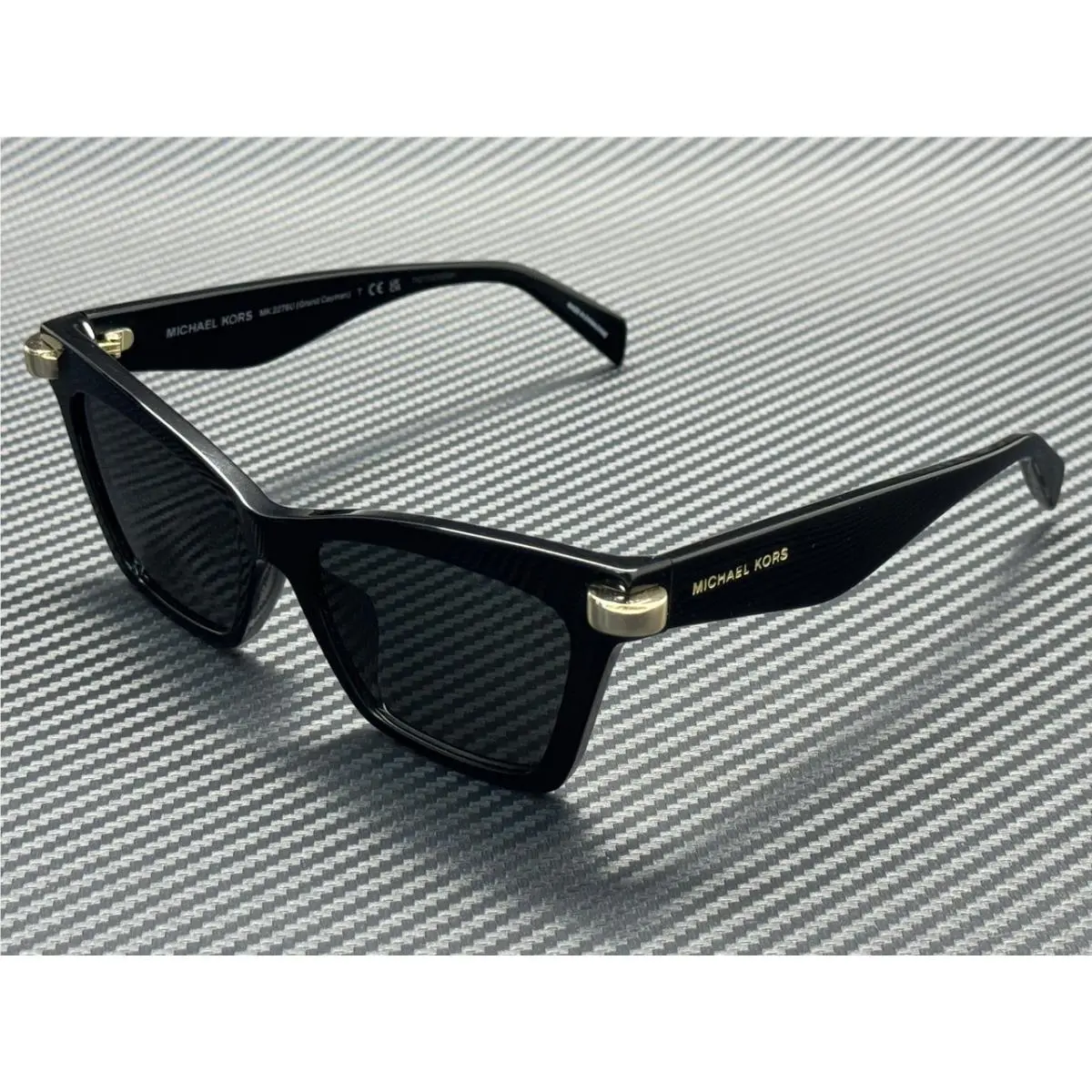 Michael Kors MK2276U 300587 Black Grey Mono Women`s 54 mm Sunglasses