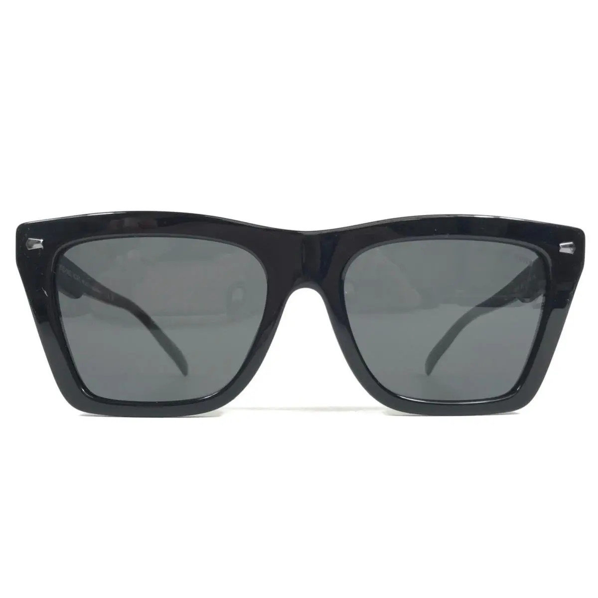 Sunglasses MK2225U Pebble Beach 300587 Black Square w/ Gray Lenses by Michael Kors
