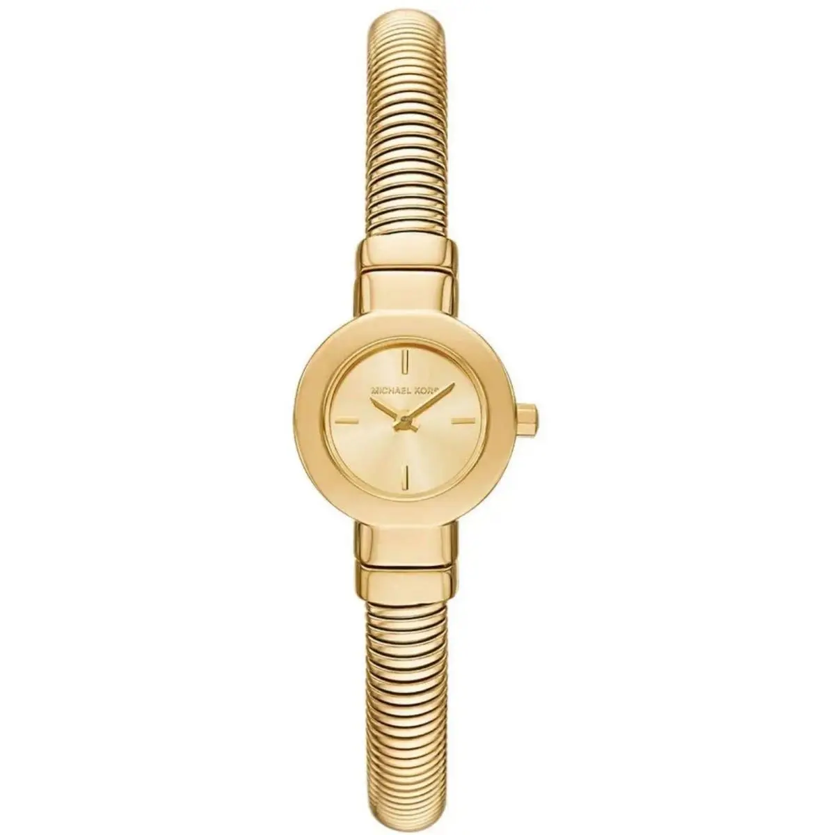 Michael Kors Women`s Watch Gramercy Quartz Gold Tone Dial Bracelet MK7527