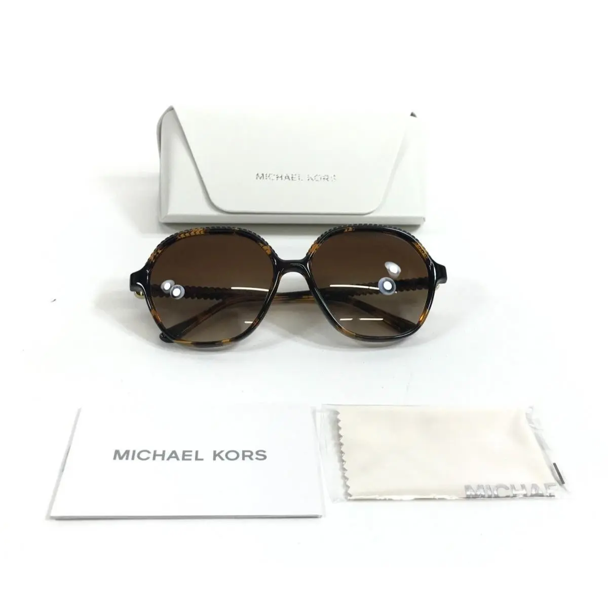 Sunglasses MK2186U Bali 300613 Dark Tortoise Frames Brown Gradient by Michael Kors