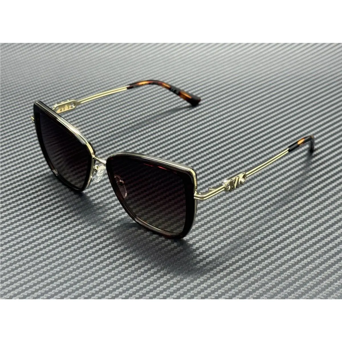 Michael Kors MK1178 4031E2 Tortoise Brown Gradient Women`s 55 mm Sunglasses