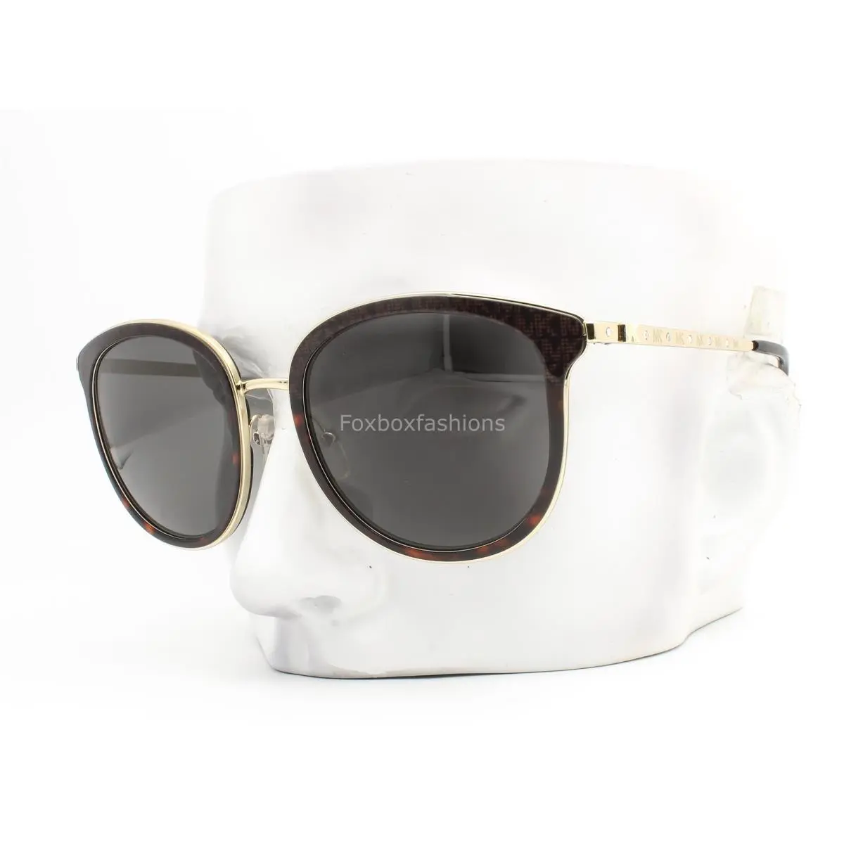 Michael Kors Adrianna Bright Sunglasses MK 1099B Brown Havana MK Gold with Case