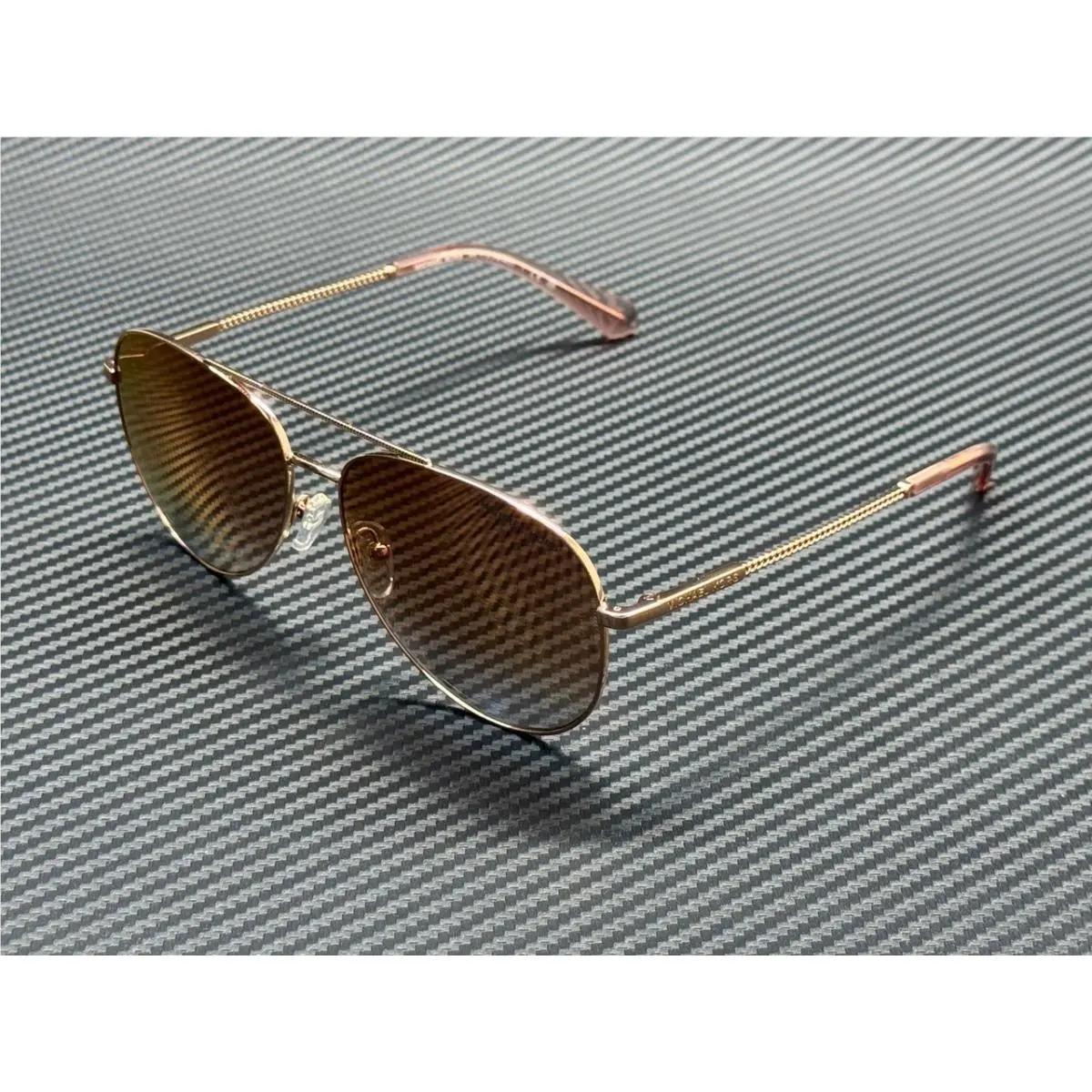 Michael Kors MK1172 11086F Rose Gold Pink Mirror Women`s 58 mm Sunglasses