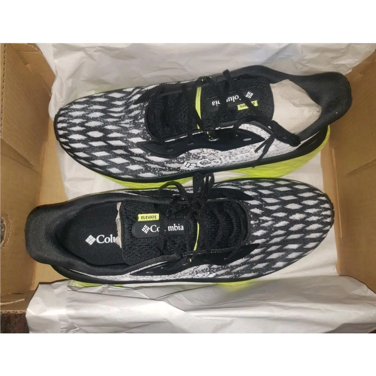 Columbia shoes - Konos Elevate Trail Running - Konos Elevate Trail Running - BM9696-012 - BLACK YELLOW 18