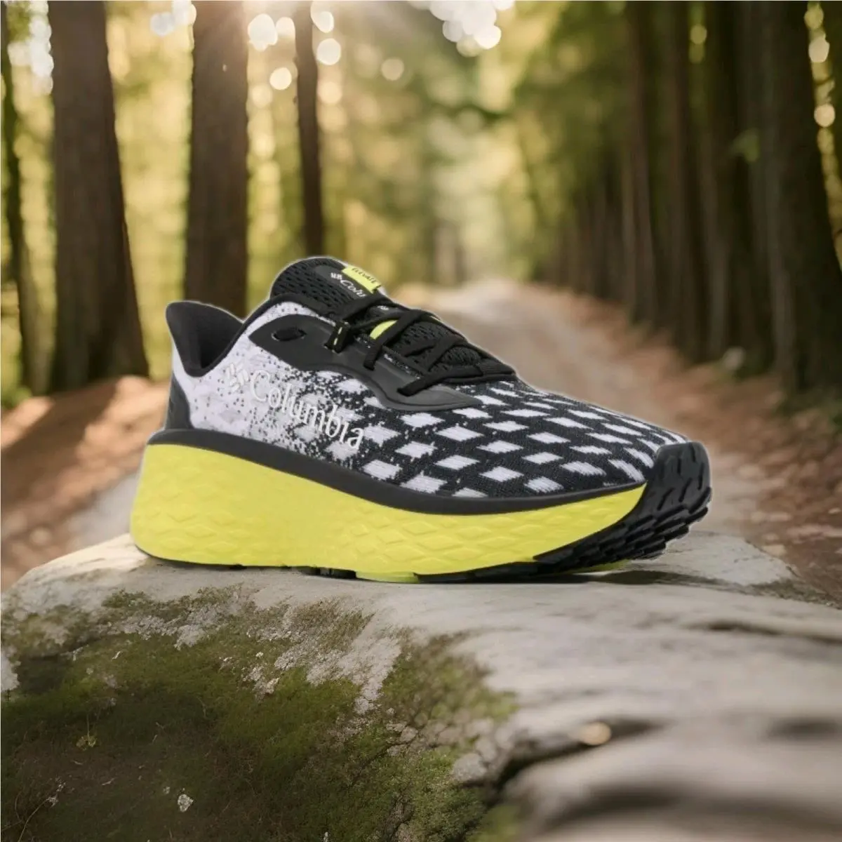 Columbia shoes - Konos Elevate Trail Running - Konos Elevate Trail Running - BM9696-012 - BLACK YELLOW 1