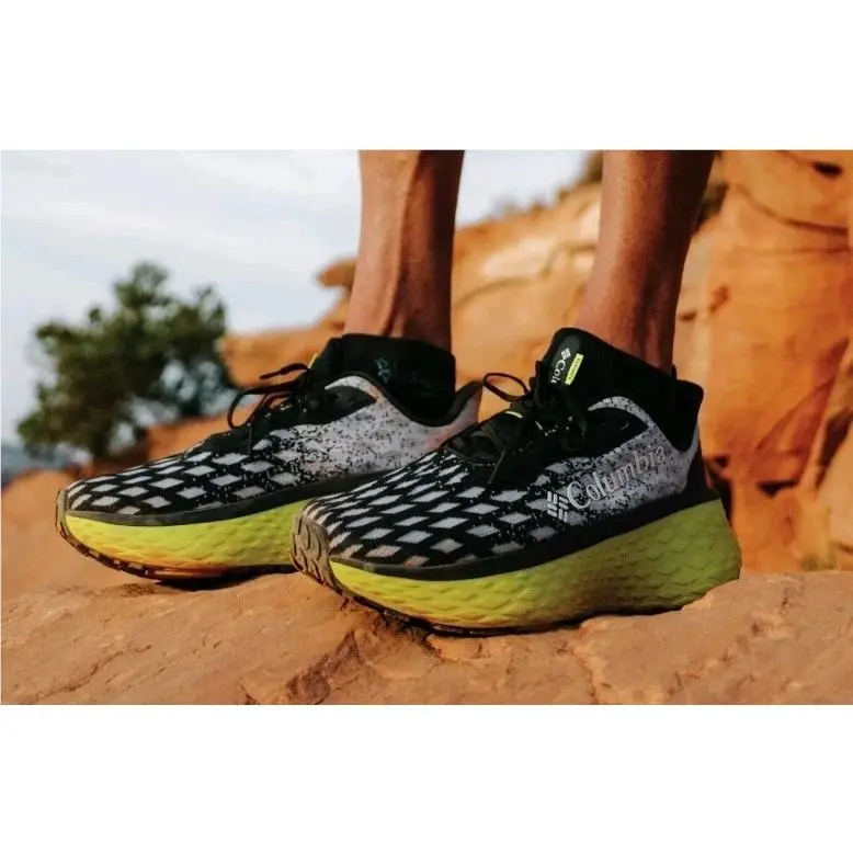 Columbia shoes - Konos Elevate Trail Running - Konos Elevate Trail Running - BM9696-012 - BLACK YELLOW 4
