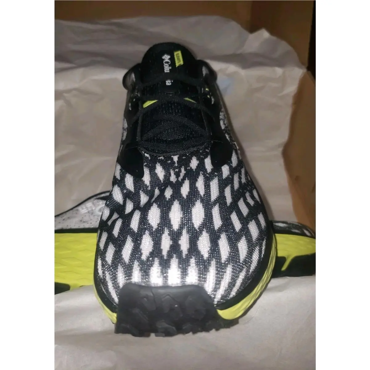 Columbia shoes - Konos Elevate Trail Running - Konos Elevate Trail Running - BM9696-012 - BLACK YELLOW 44