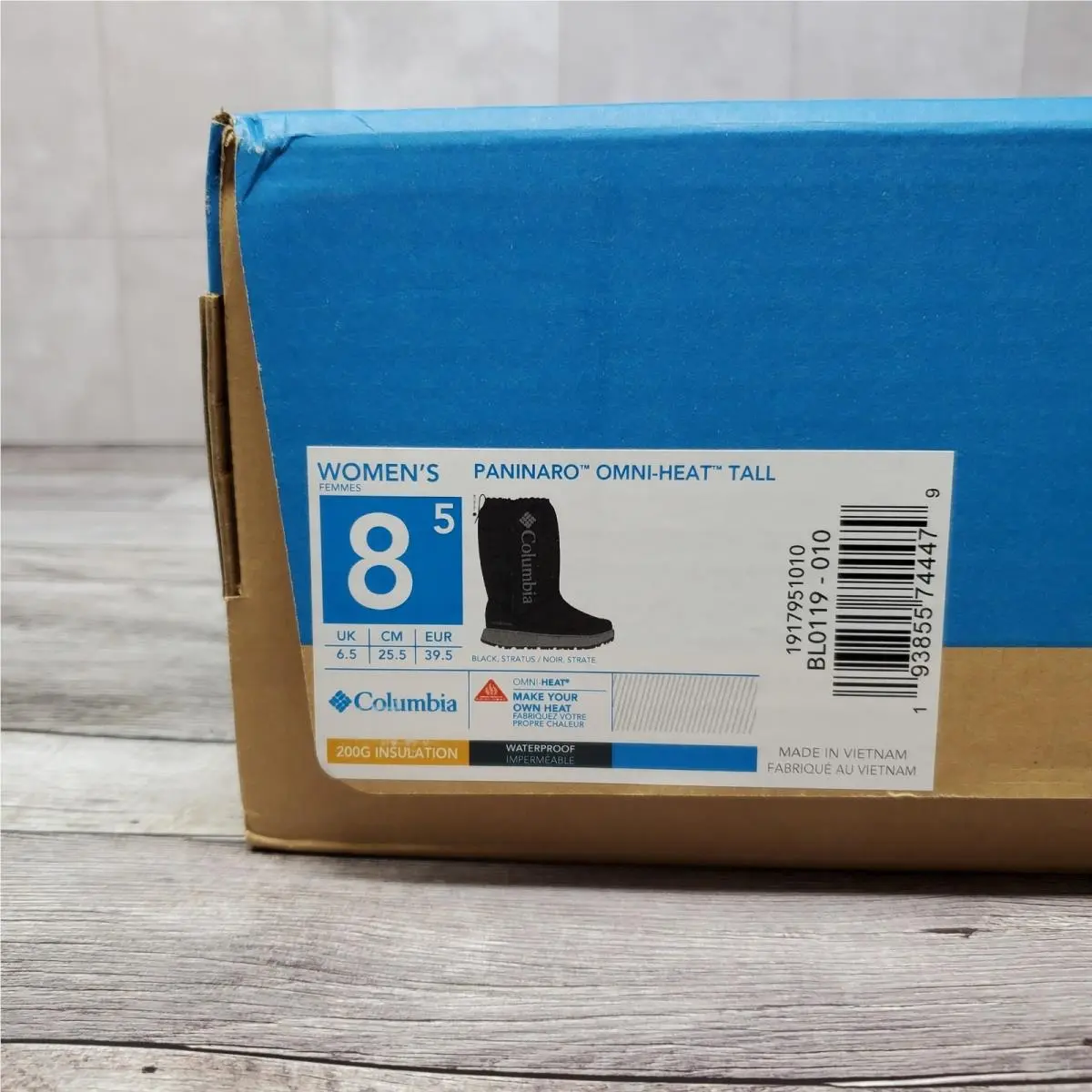 Columbia shoes - Columbia Paninaro Omni Heat - Paninaro Omni Heat - BL0119-010 - Black 8