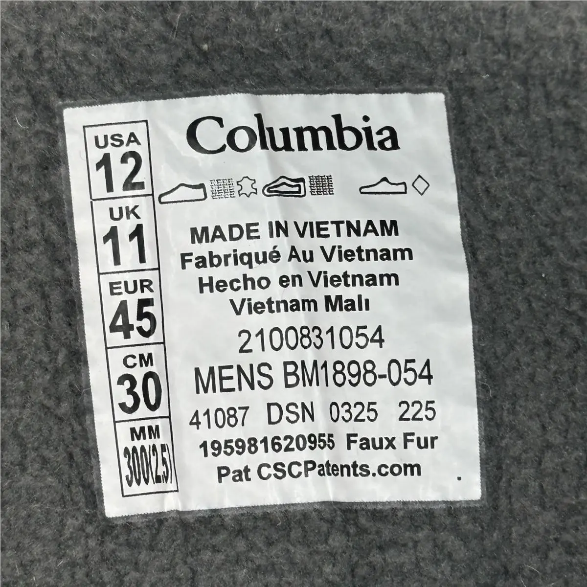 Columbia shoes - Columbia Fairbanks Omni-Heat 200g - Fairbanks - BM1898-054 - Grey Purple Black 8