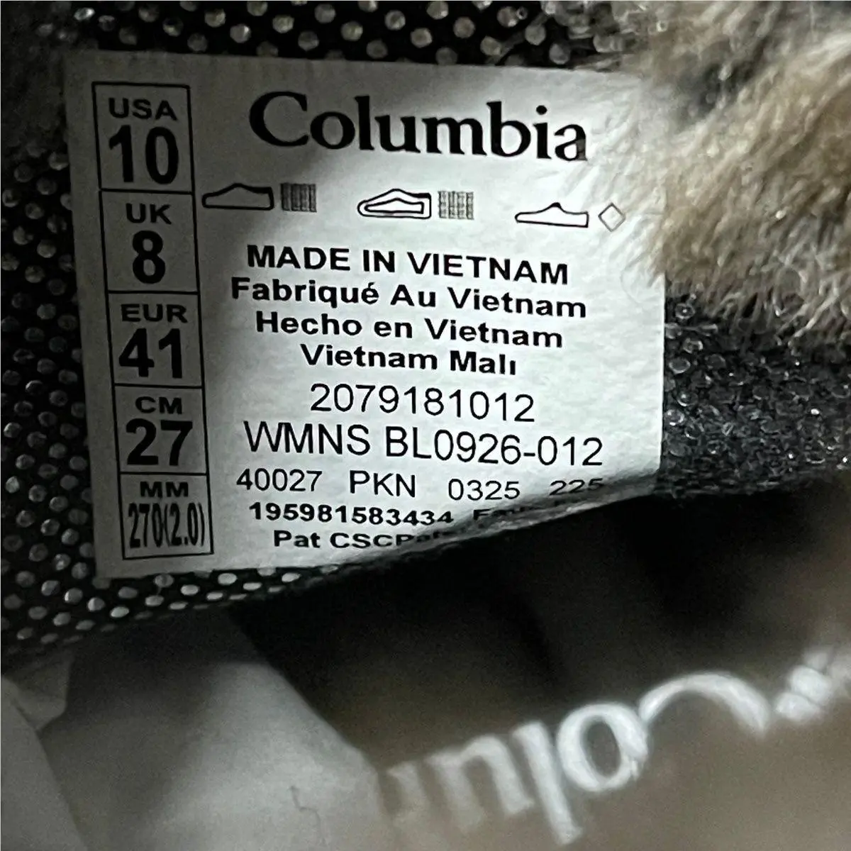 Columbia shoes - vs-194571 - vs-194571 - Black (UPC: 195981583434) 2