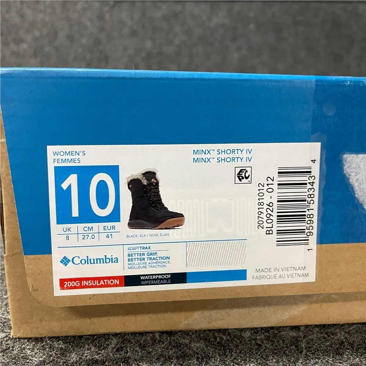 Columbia shoes - vs-194571 - vs-194571 - Black (UPC: 195981583434) 5