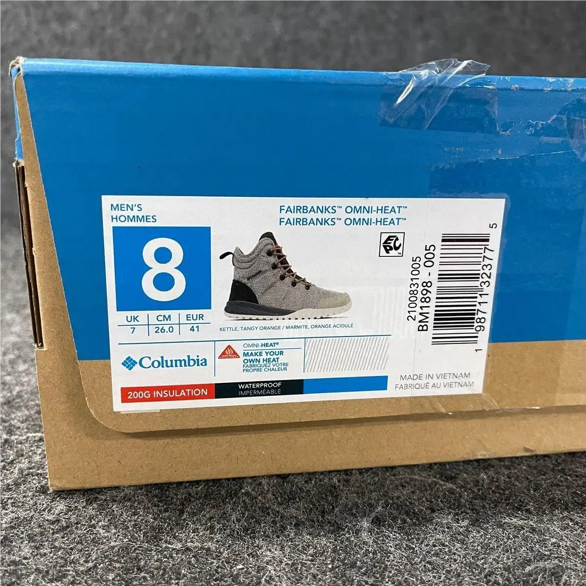 Columbia shoes - vs-194568 - vs-194568 - Gray (UPC: 198711323775) 3