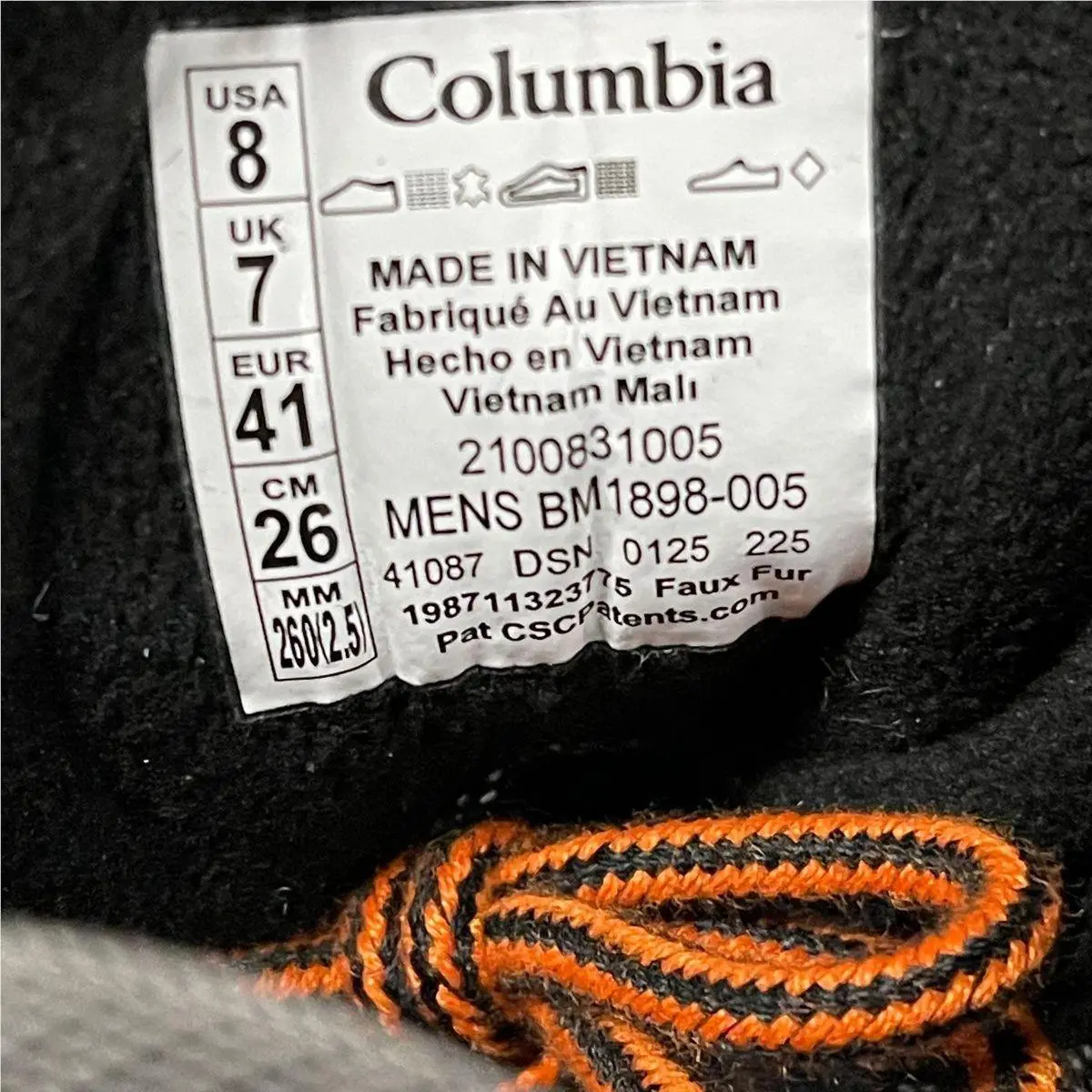 Columbia shoes - vs-194568 - vs-194568 - Gray (UPC: 198711323775) 4