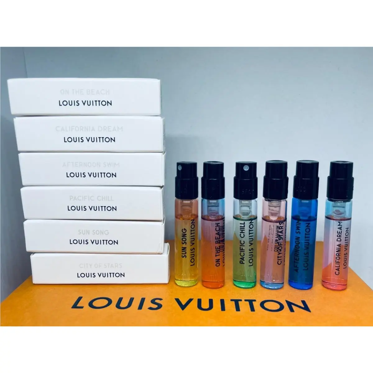 Louis Vuitton Pacific Chill Afternoon Swim Sun Song City Stars 6Pc Set