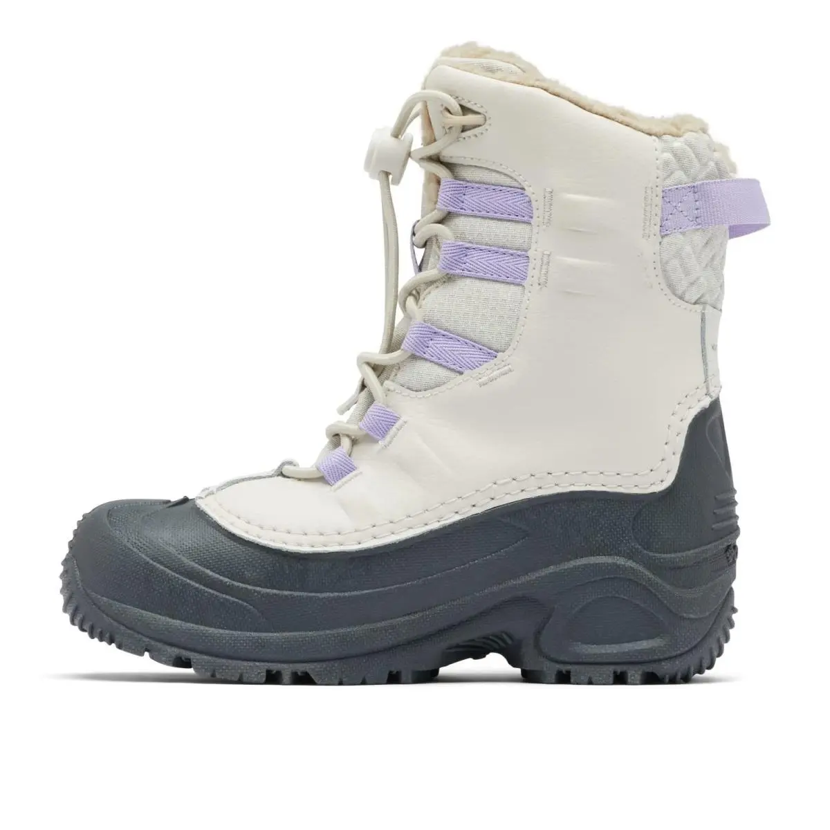 Columbia Youth Unisex Bugaboot Celsius Fawn/purple 3
