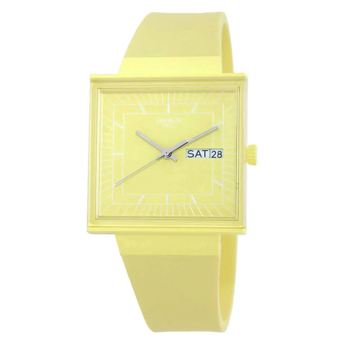Swatch What Quartz Unisex Watch SO34J700