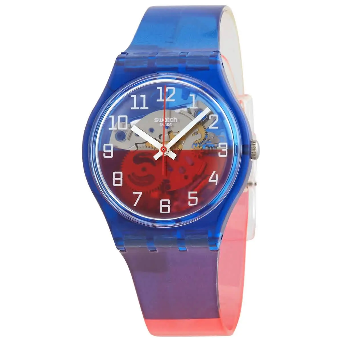 Swatch Monthly Drops Verre-toi Quartz Unisex Watch GN275