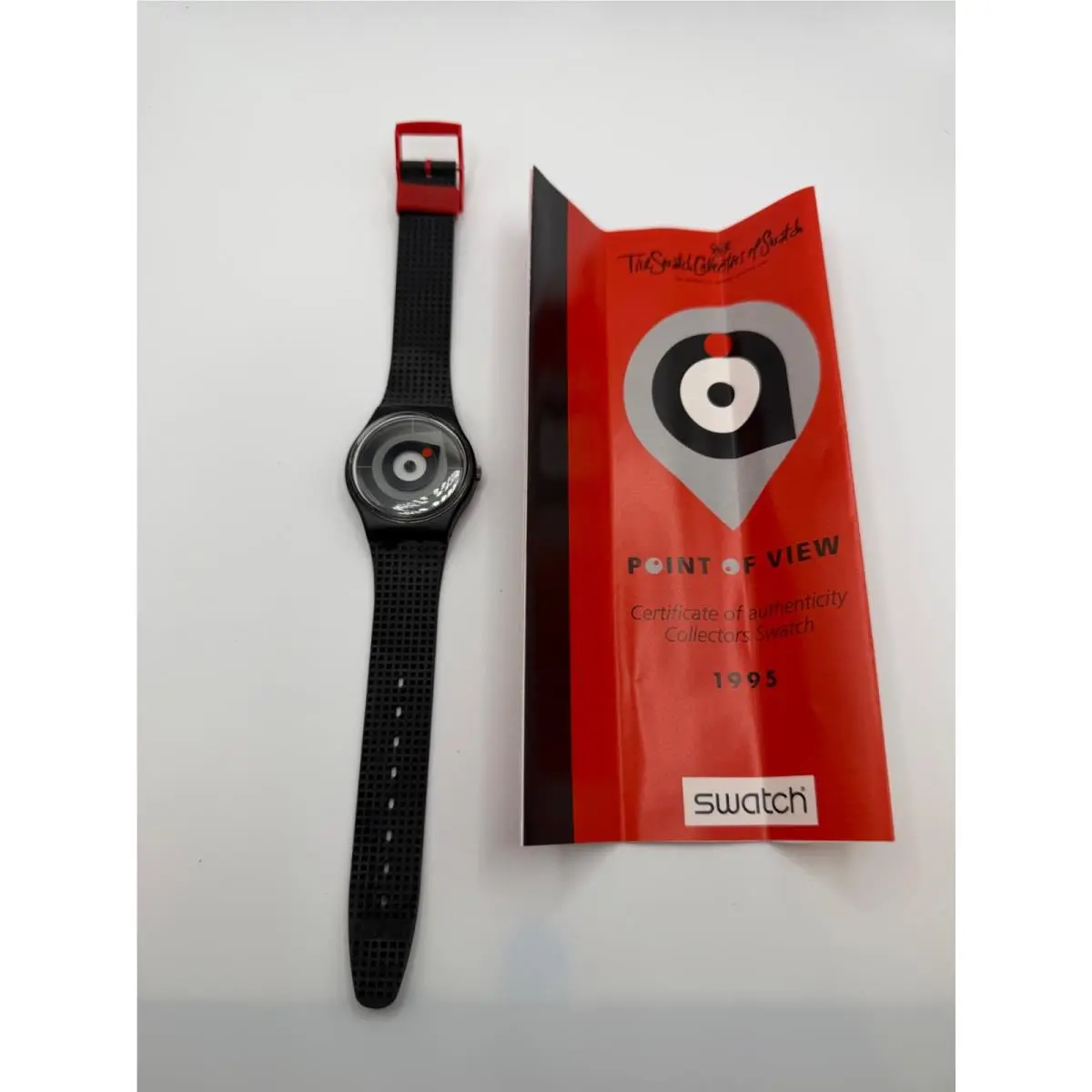 Swatch Watch Point OF View GZ146 PACK1 1995 Collector Specials Old Stock